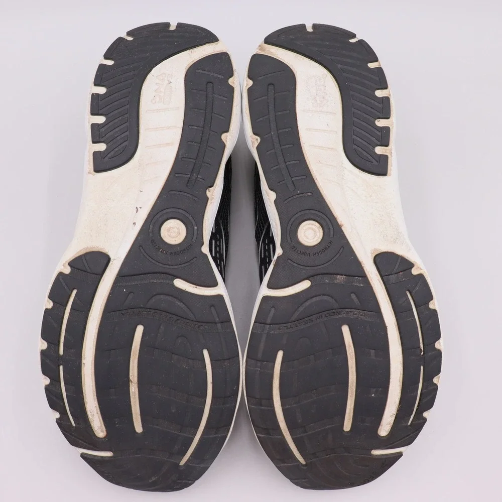 Brooks Glycerin 20 Mens Size 14D US Black White Running Shoes 1103821D059